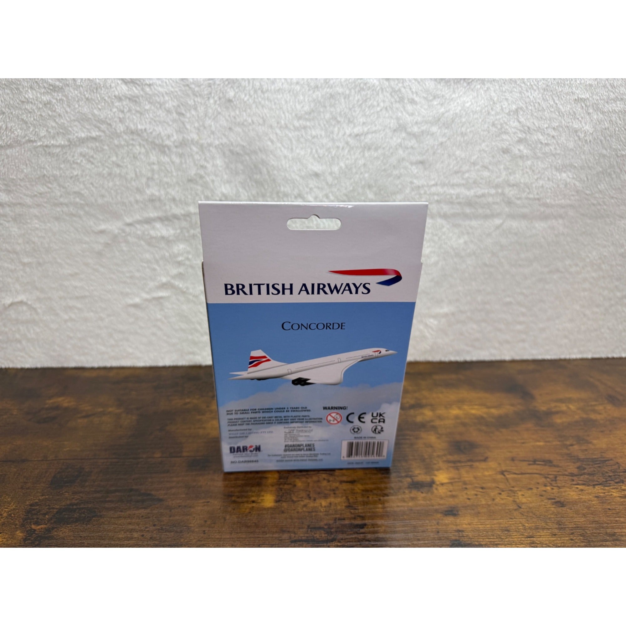 British Airways Concorde Die-Cast Metal Authentic Livery Model Plane For Ages 4+