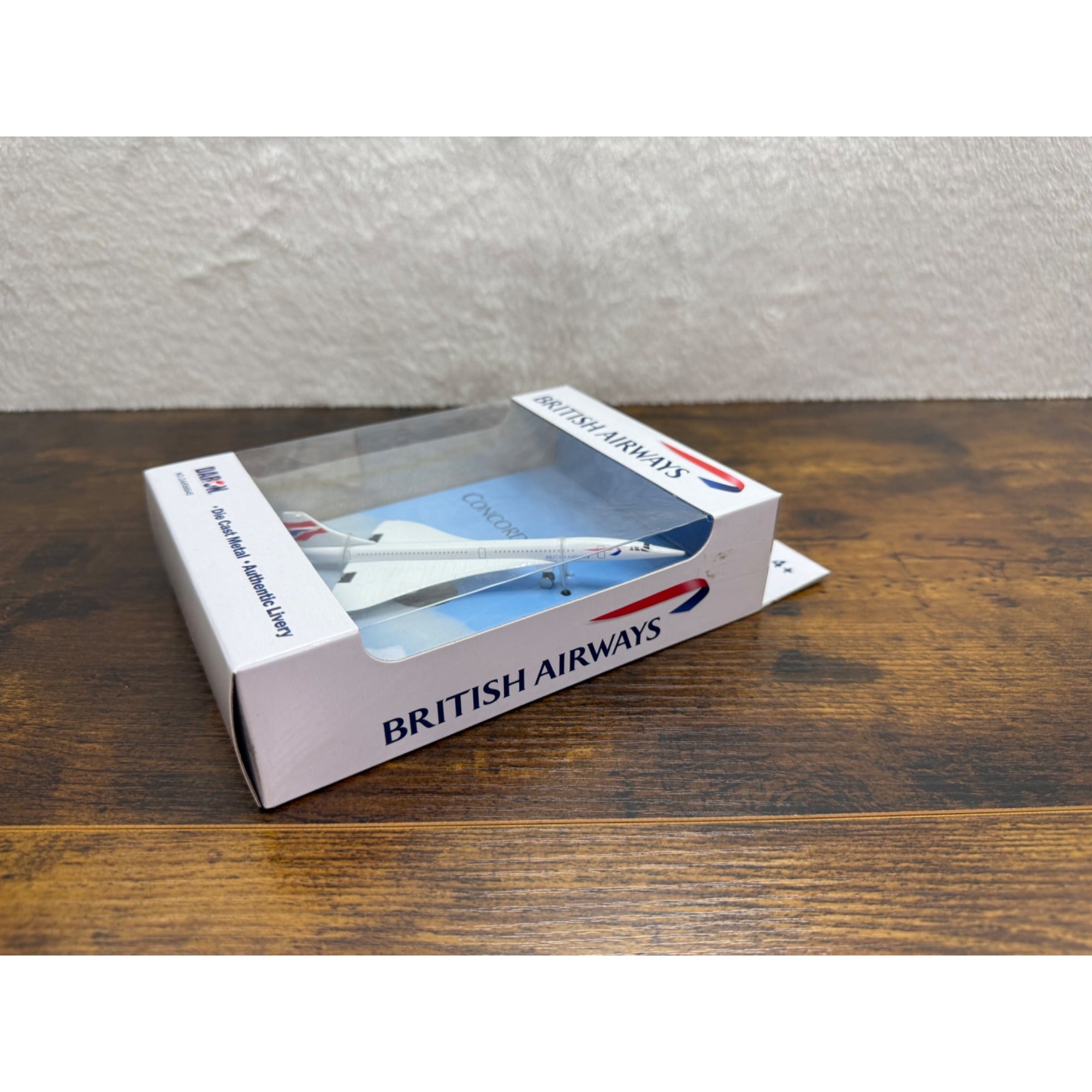 British Airways Concorde Die-Cast Metal Authentic Livery Model Plane For Ages 4+