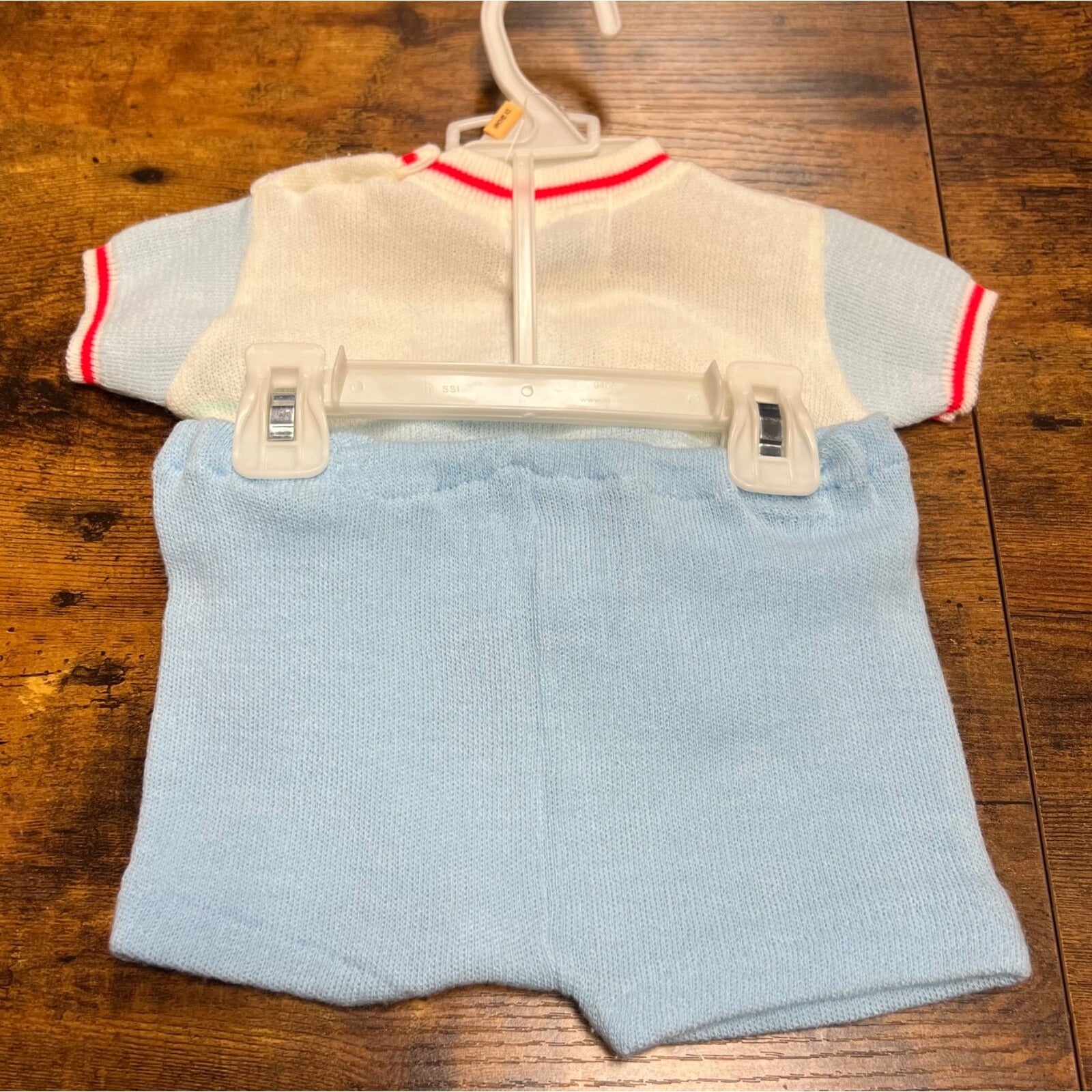 Vintage Glo-Knit 2 piece sweater set size 0/5 months Made in Japan