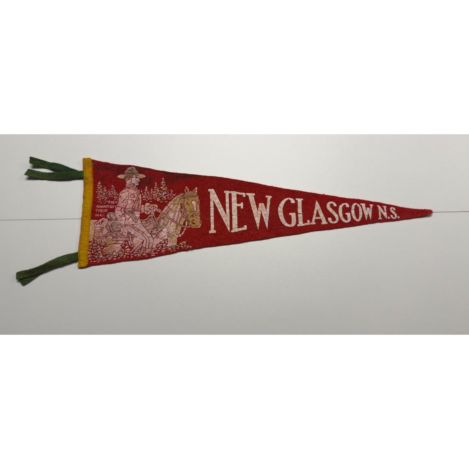 Vintage New Glasgow N.S pennant