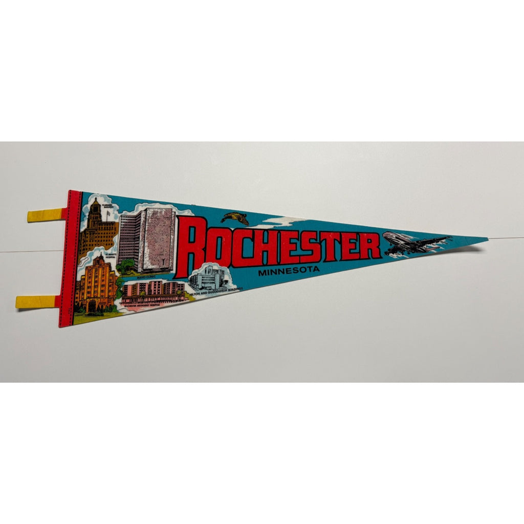 Vintage Rochester Minnesota pennant