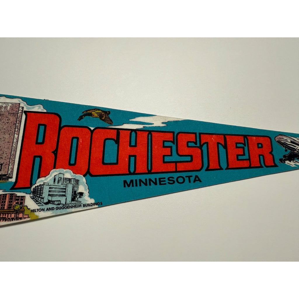 Vintage Rochester Minnesota pennant