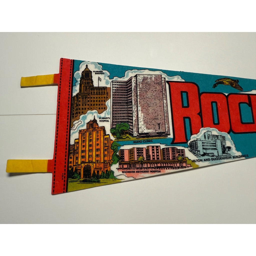 Vintage Rochester Minnesota pennant