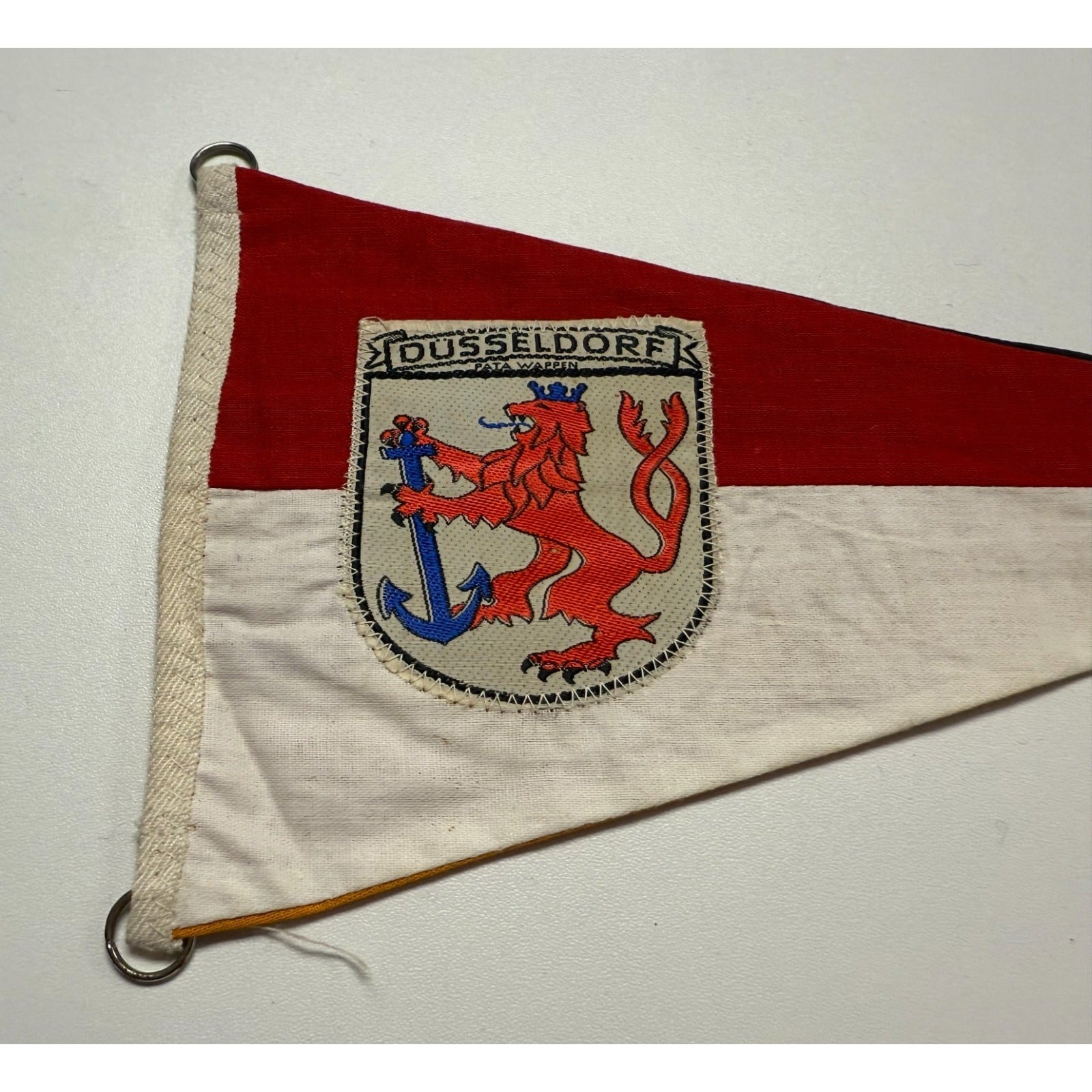 Vintage double-sided stitched Germany pennant
