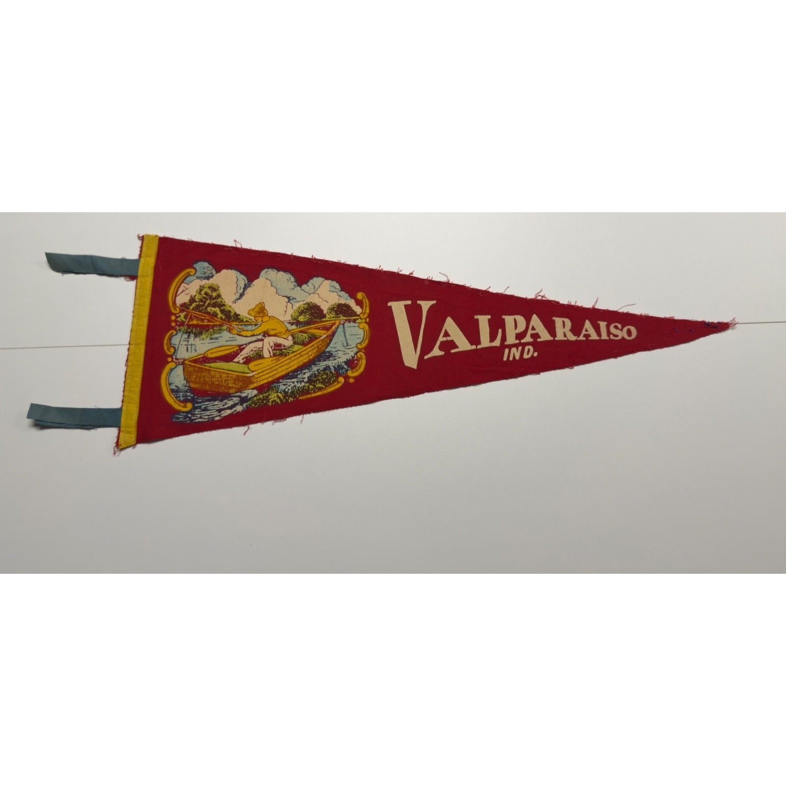 Vintage Valparaiso, Indiana pennant