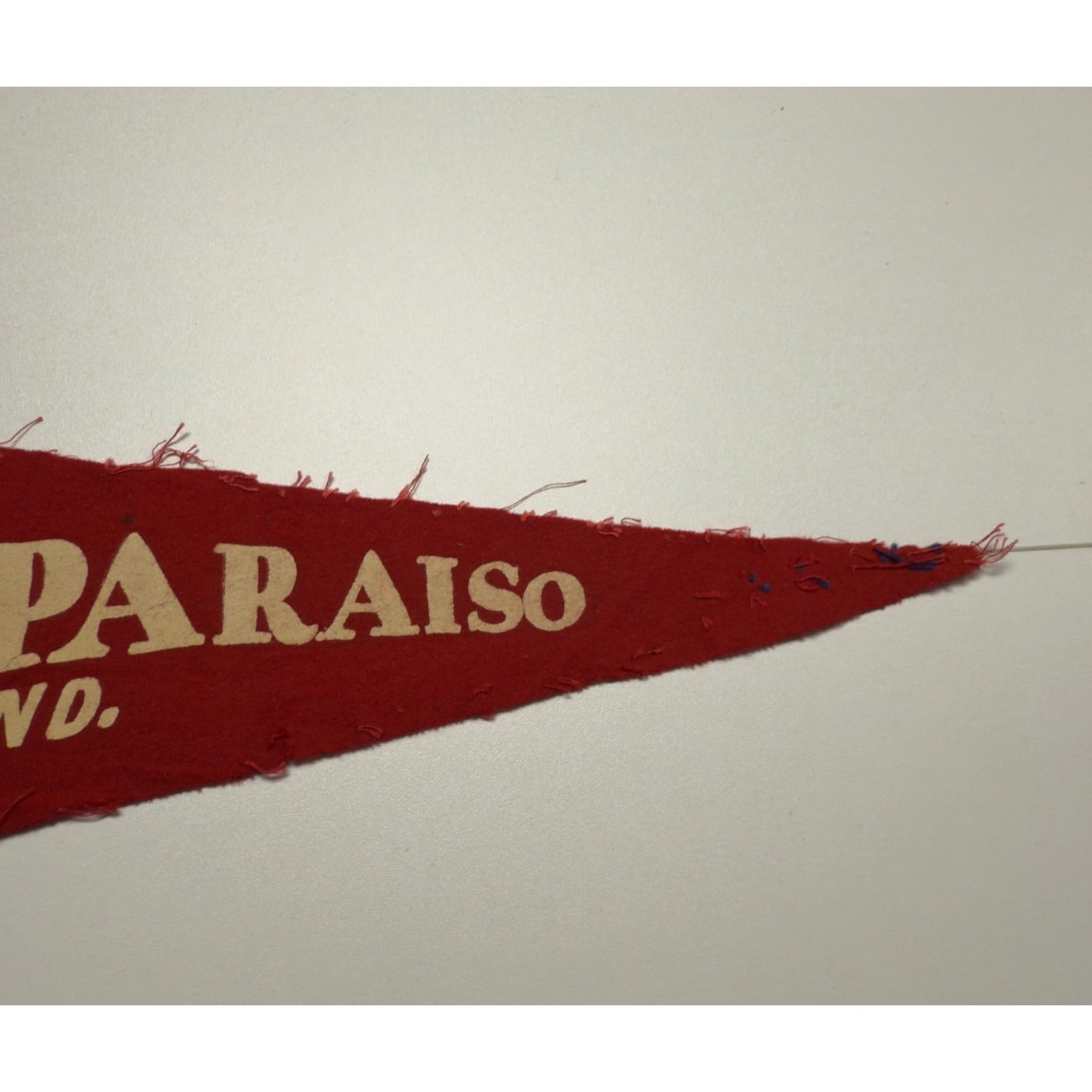 Vintage Valparaiso, Indiana pennant
