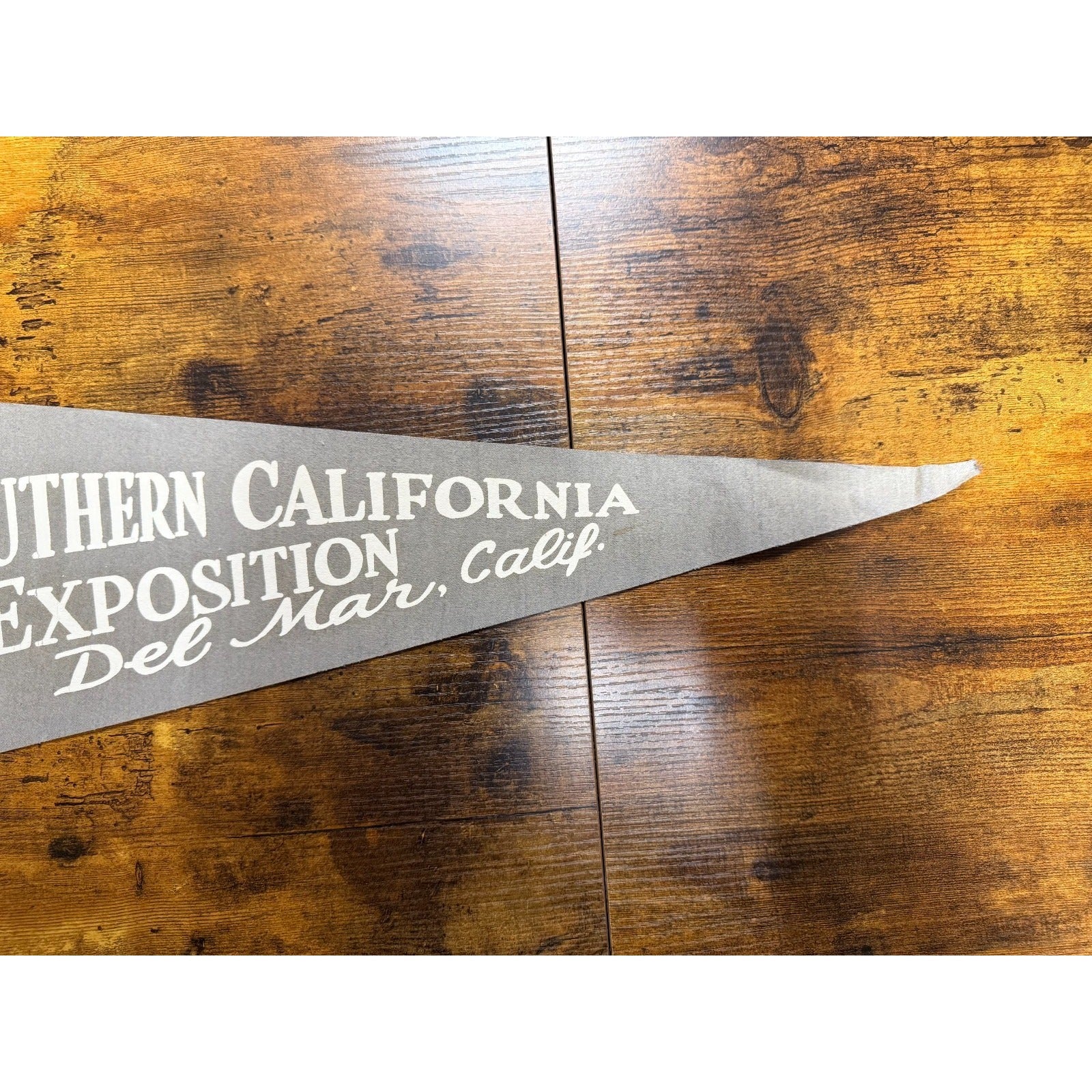 Vintage Southern California Exposition Del Mar, California pennant