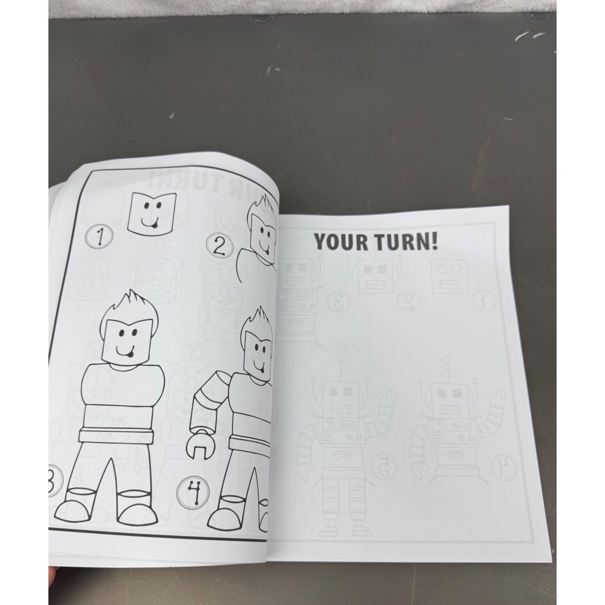 Roblox 3-In-1 Activity Book For Kids With Mazes Coloring Puzzles & Drawing Games 70+ Pages Paperback