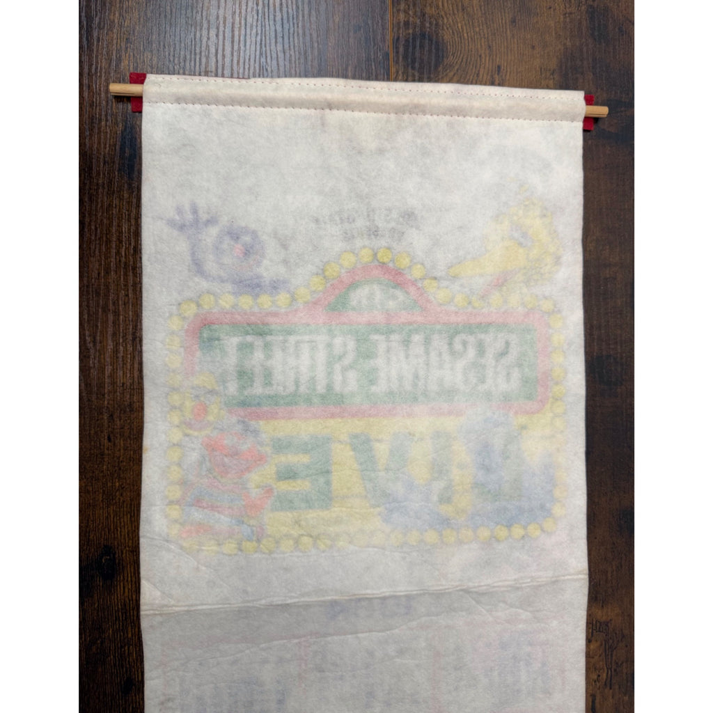 Sesame Street Live 1984 Fabric Wall Calendar With Big Bird Cookie Monster & More