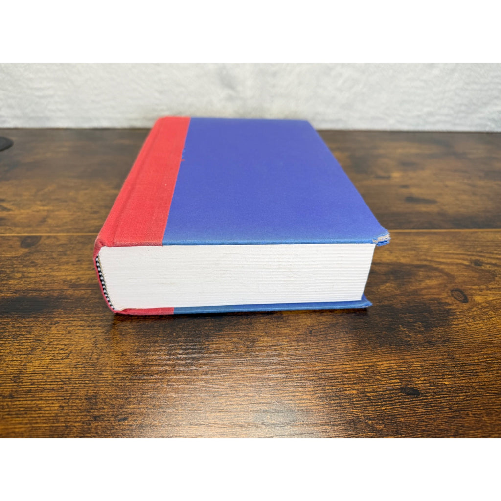 Letitia Baldriges New Manners For The 90s Hardcover Book Red & Blue Binding 1990