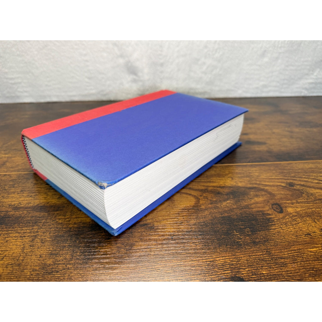 Letitia Baldriges New Manners For The 90s Hardcover Book Red & Blue Binding 1990