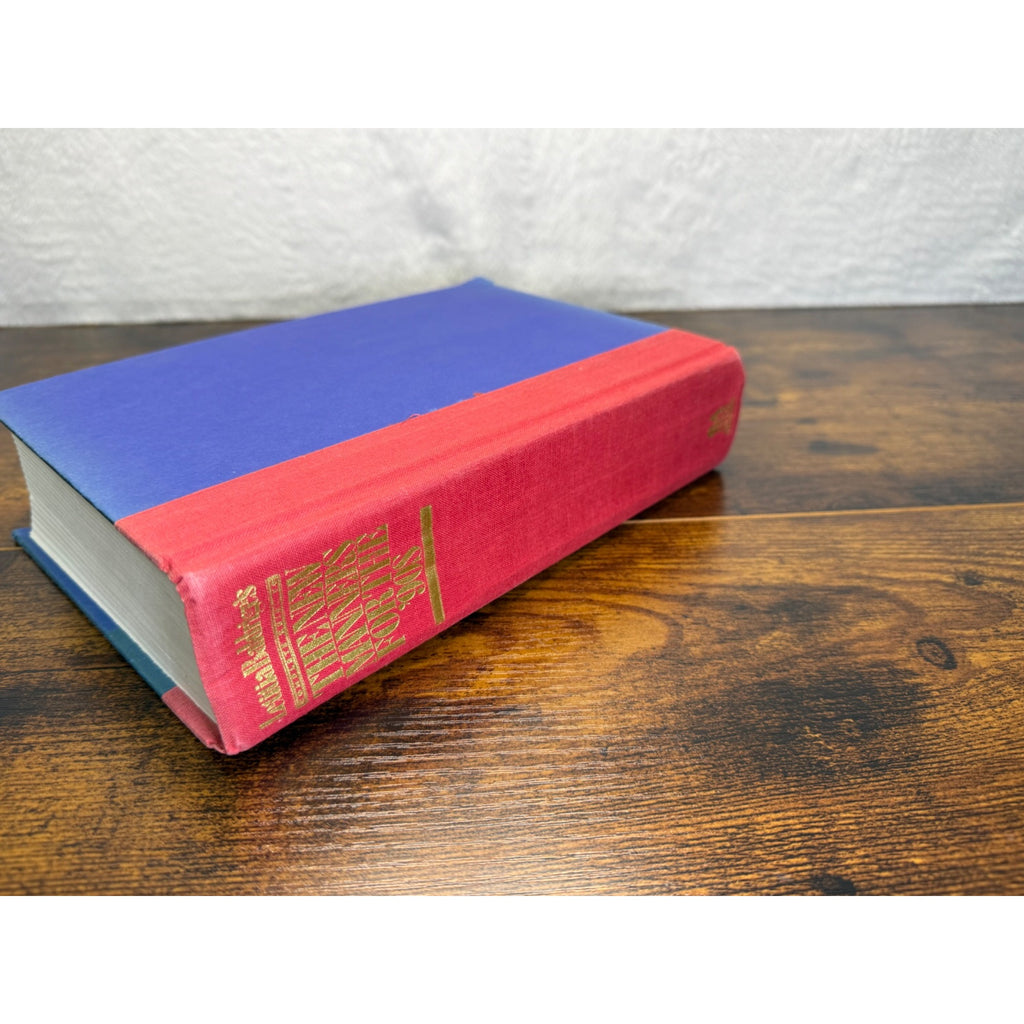 Letitia Baldriges New Manners For The 90s Hardcover Book Red & Blue Binding 1990