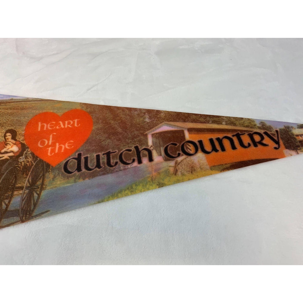 Vintage Heart of the Dutch Country pennant