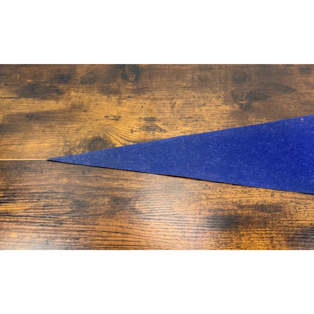 Vintage Plymouth Mass. Pennant With Mayflower & Plymouth Rock Design