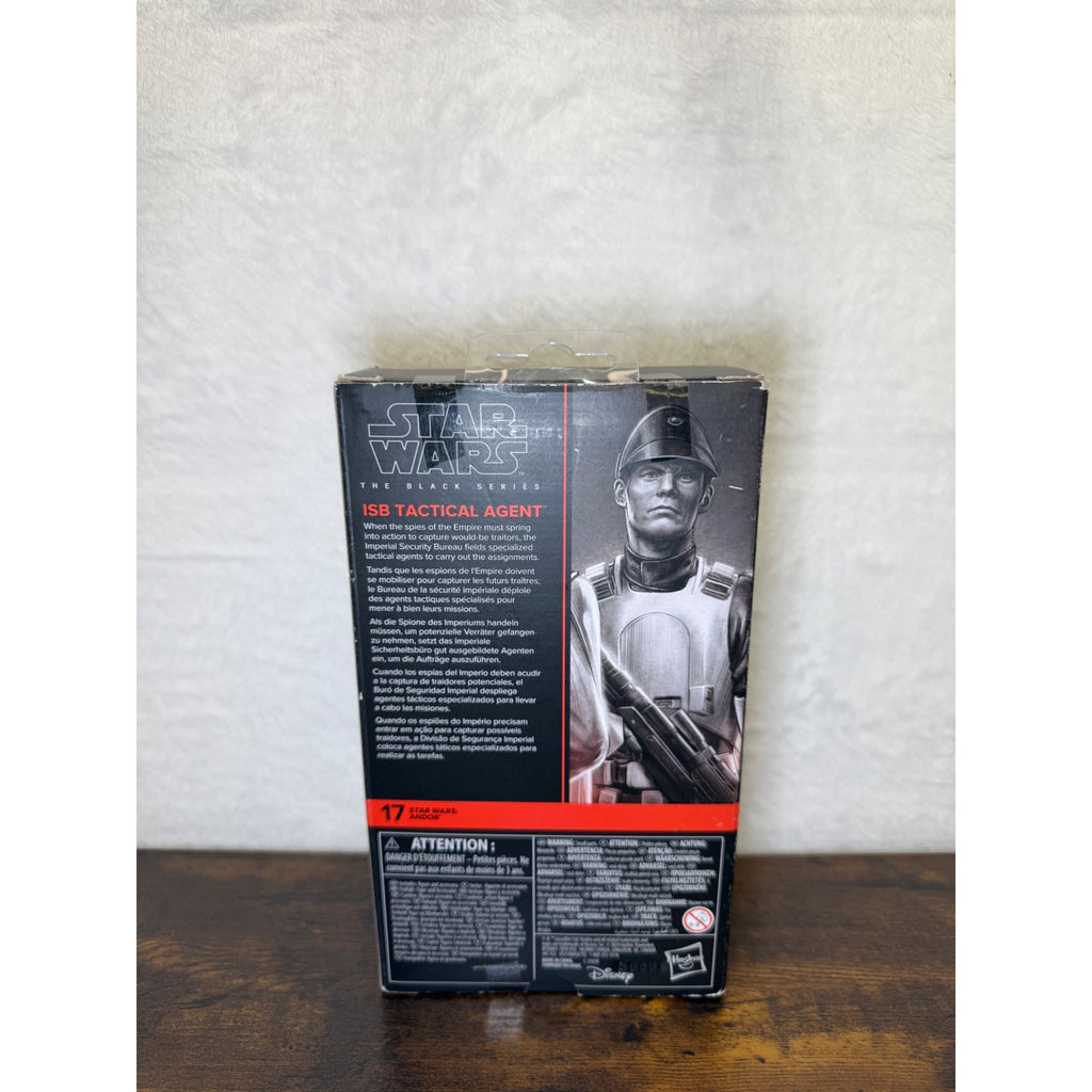 Brand new Black Series Star Wars: Andor ISB Tactical Agent figure