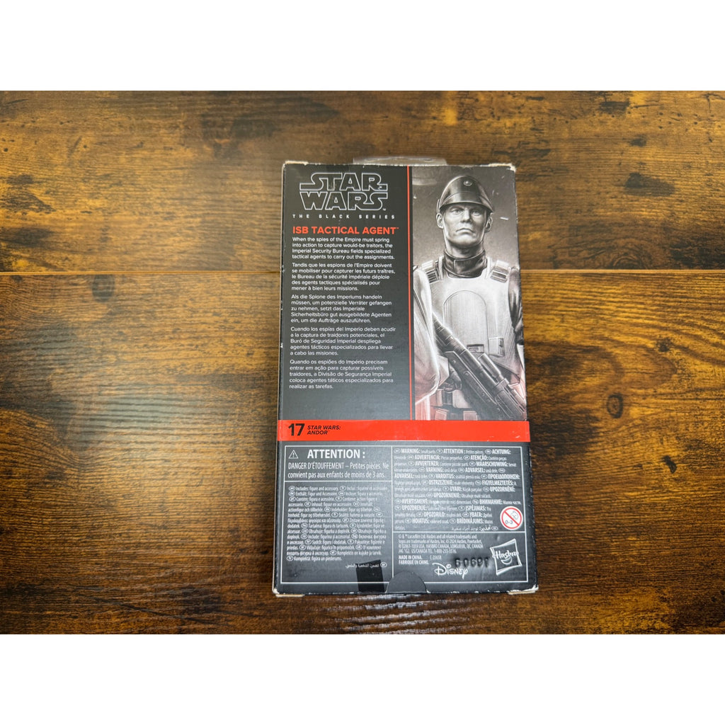 Brand new Black Series Star Wars: Andor ISB Tactical Agent figure