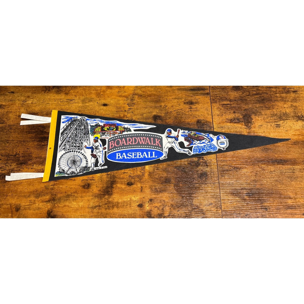 Vintage Boardwalk Baseball pennant