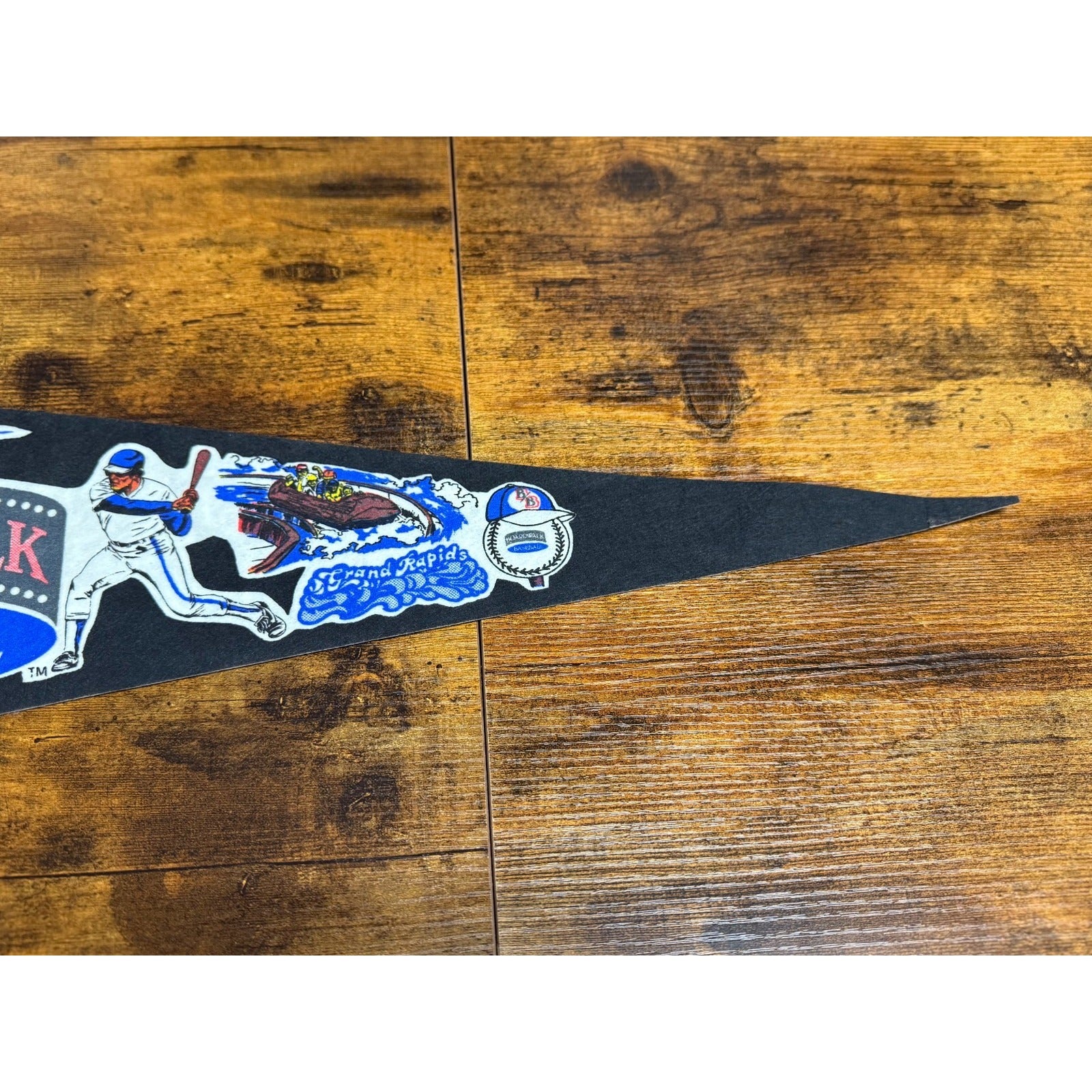 Vintage Boardwalk Baseball pennant