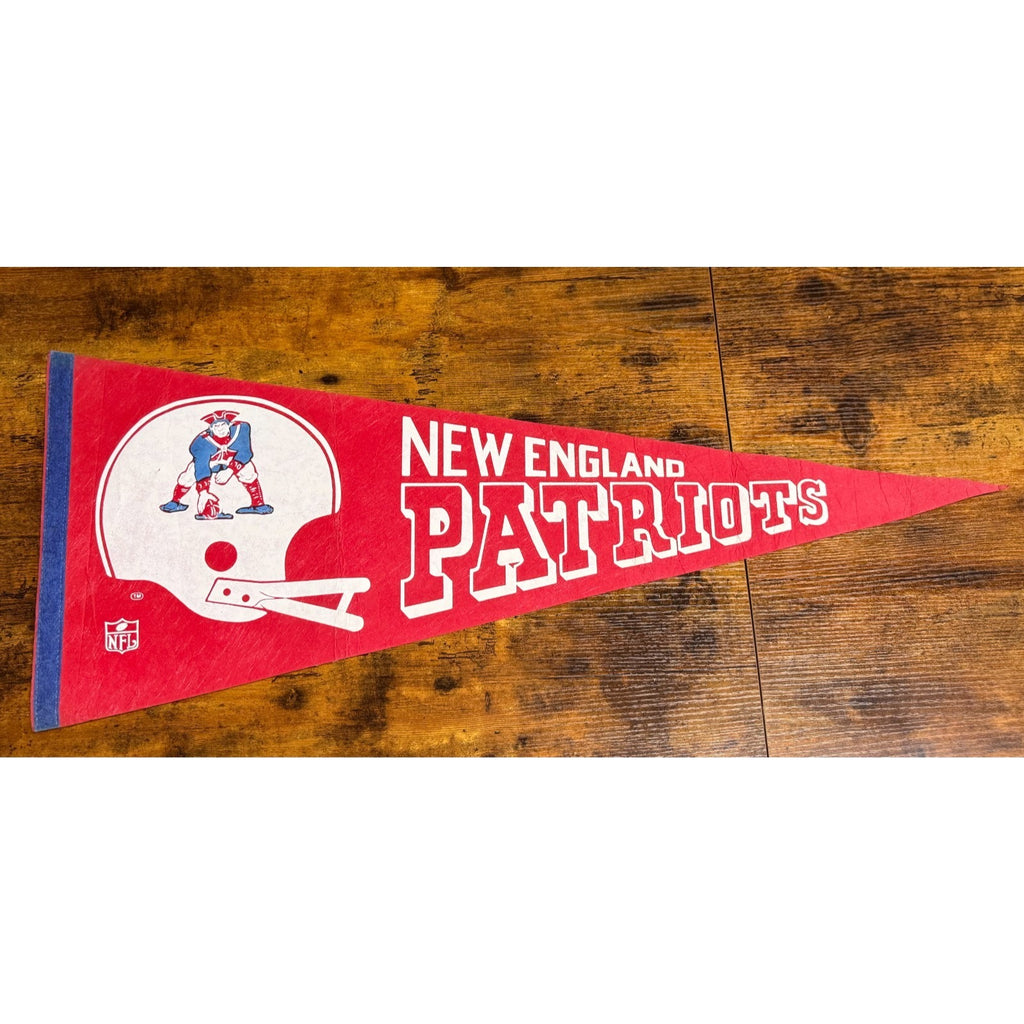 Vintage NFL New England Patriots pennant