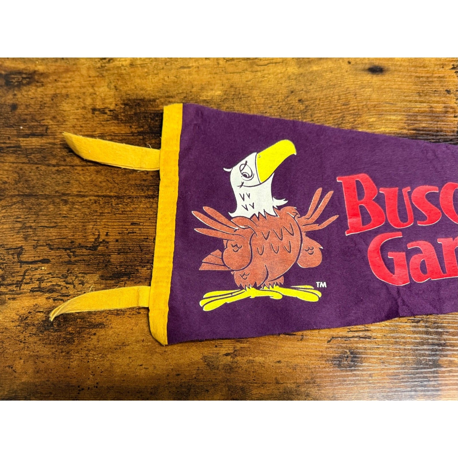 Vintage Busch Gardens Tampa, Florida pennant