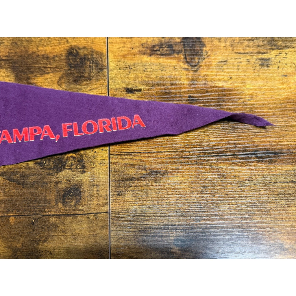 Vintage Busch Gardens Tampa, Florida pennant