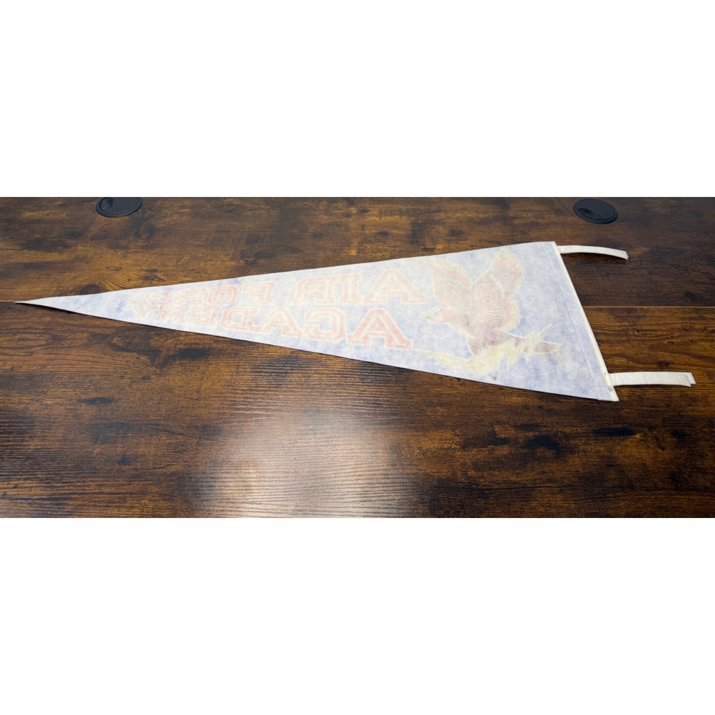 Vintage Air Force Academy Pennant With Eagle Graphic & Lightning Bolt