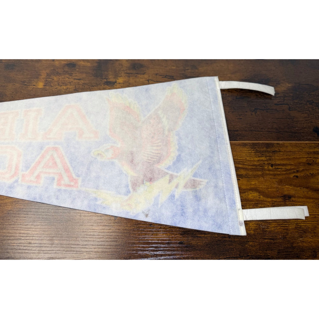 Vintage Air Force Academy Pennant With Eagle Graphic & Lightning Bolt