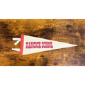 Vintage Hancock School pennant