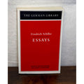 Friedrich Schiller Essays Paperback Edited By Hinderer & Dahlstrom