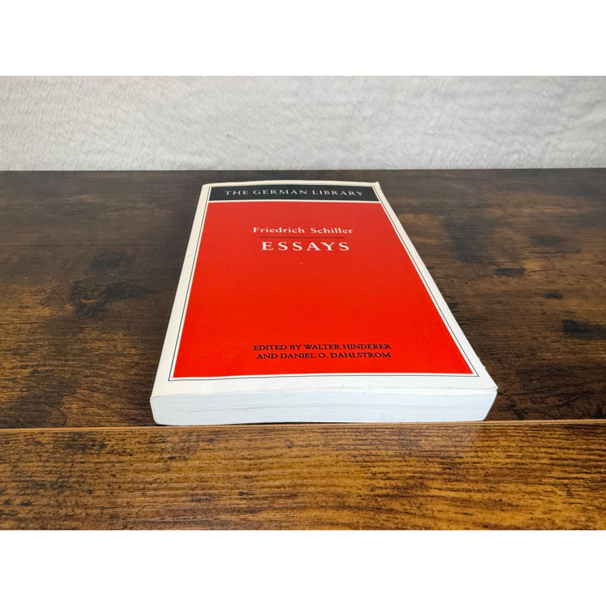 Friedrich Schiller Essays Paperback Edited By Hinderer & Dahlstrom