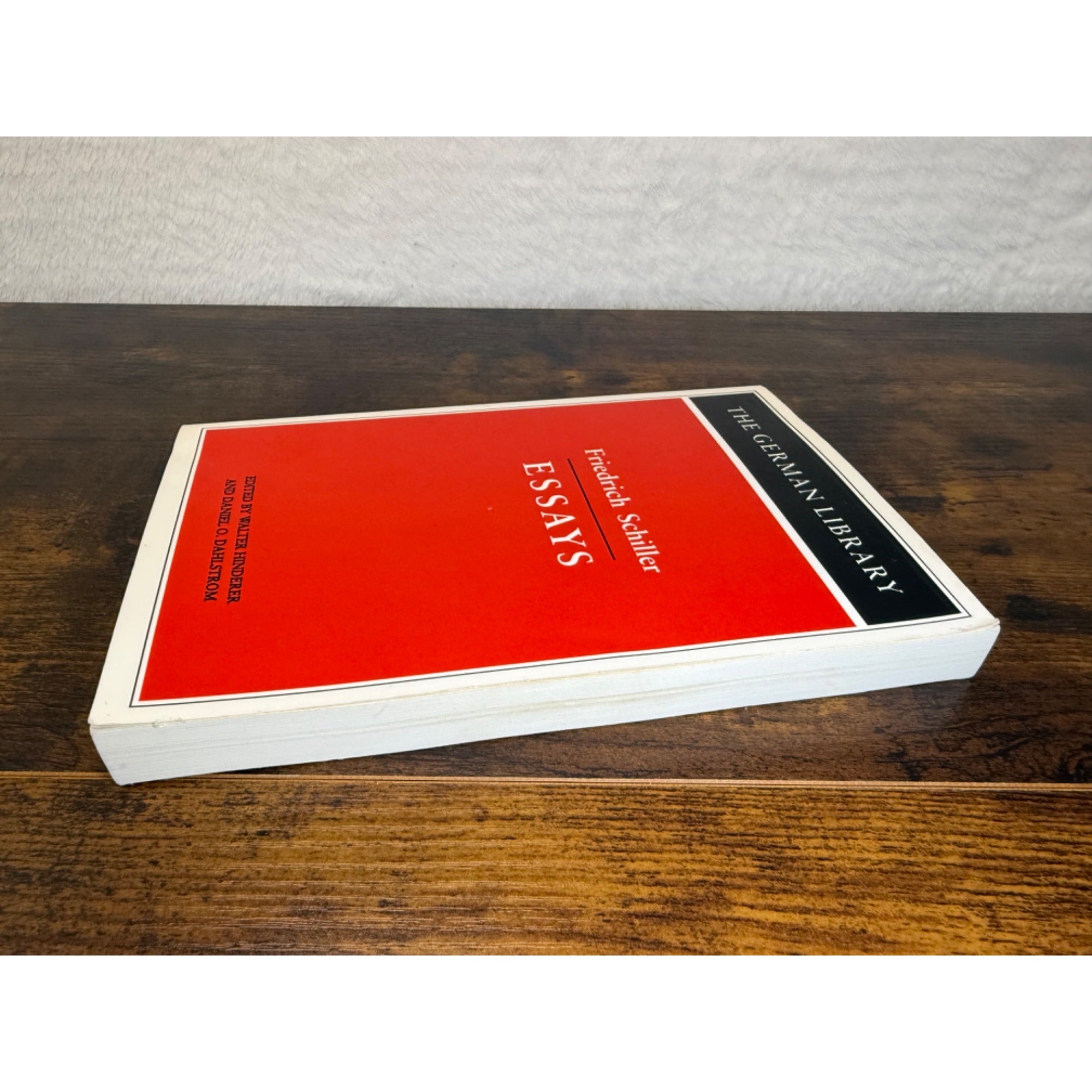 Friedrich Schiller Essays Paperback Edited By Hinderer & Dahlstrom