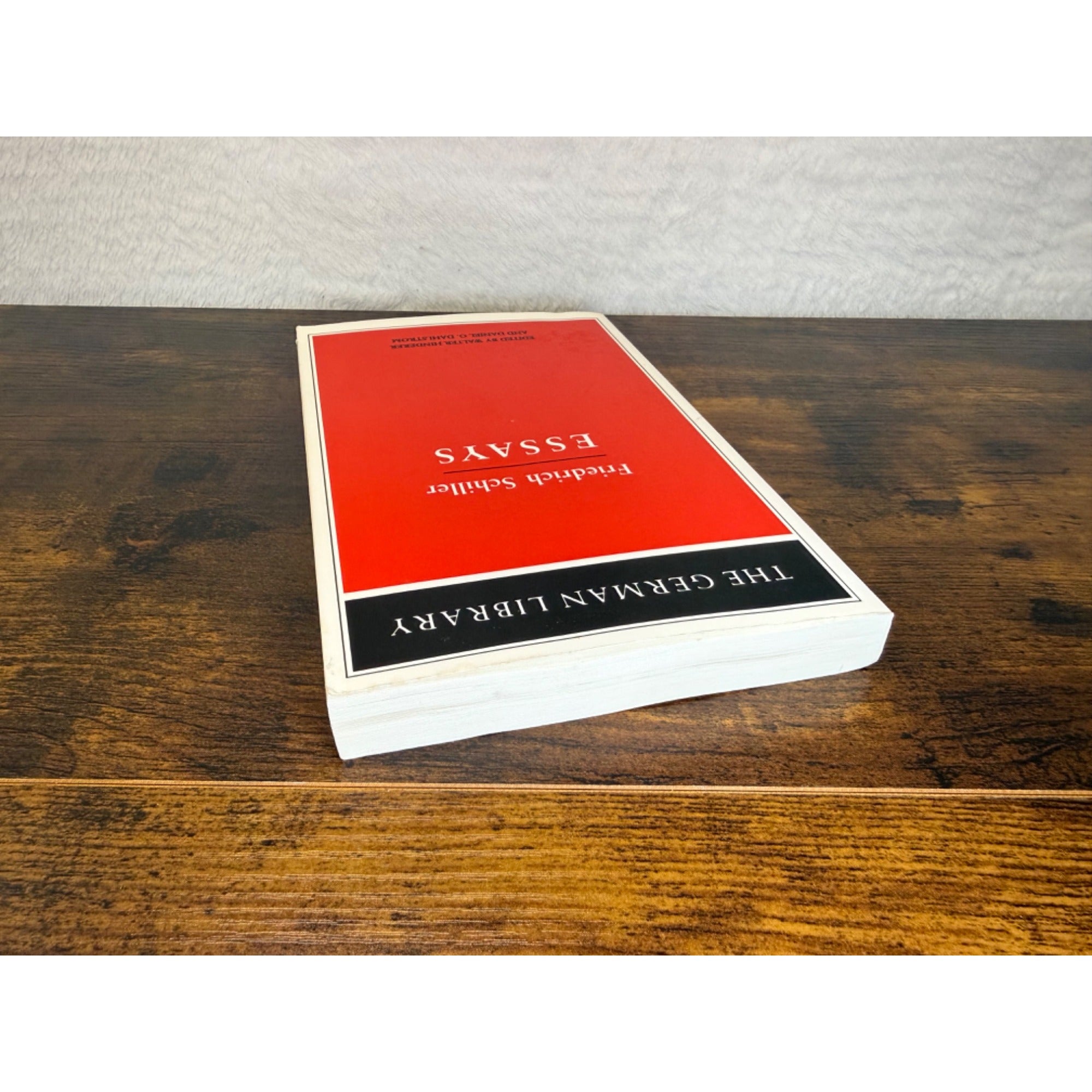 Friedrich Schiller Essays Paperback Edited By Hinderer & Dahlstrom