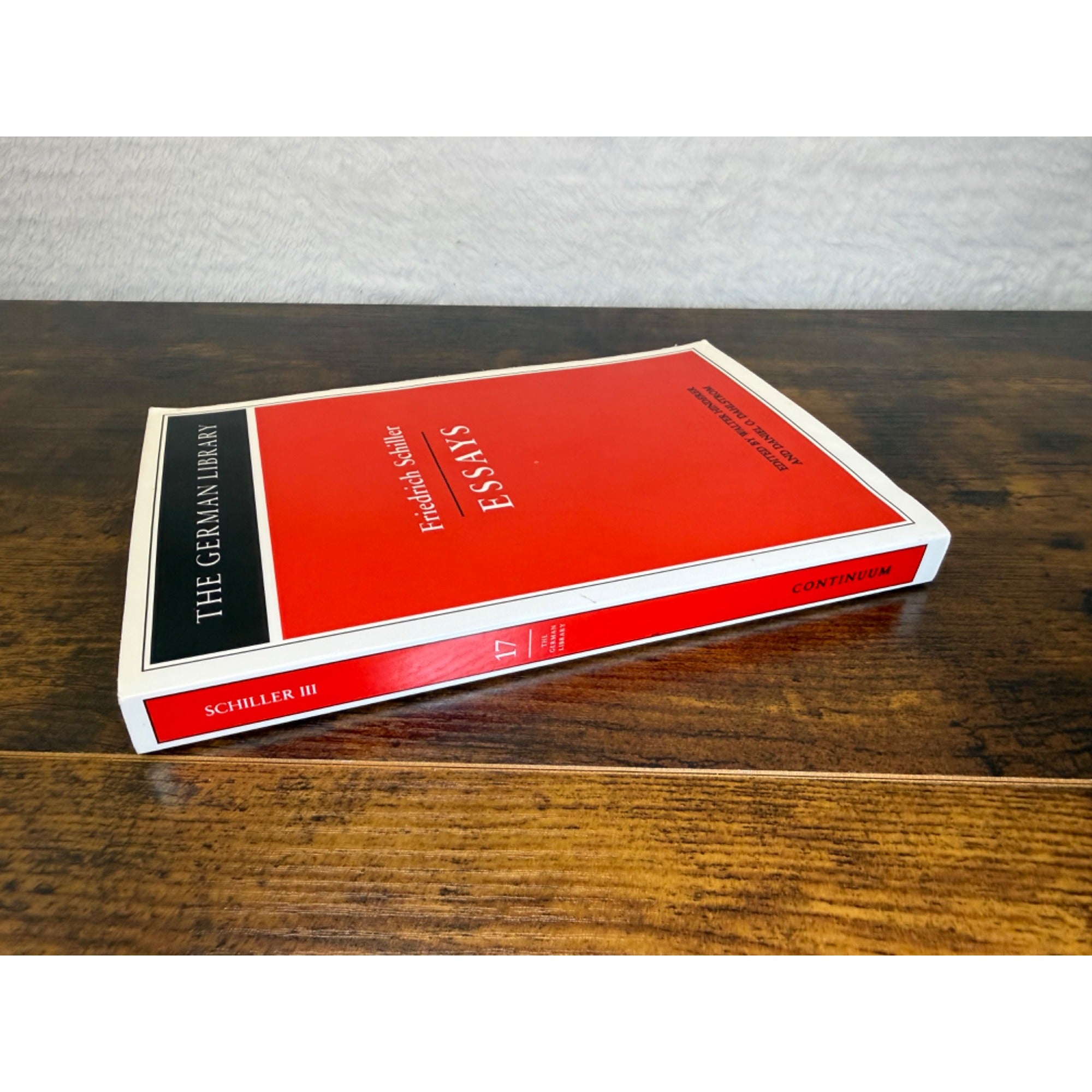 Friedrich Schiller Essays Paperback Edited By Hinderer & Dahlstrom