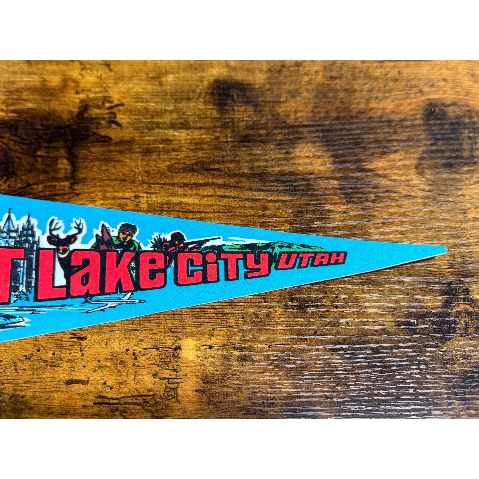 Vintage Salt Lake City, Utah pennant