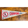 Vintage 1982 MLB St. Louis Cardinals World Champions pennant