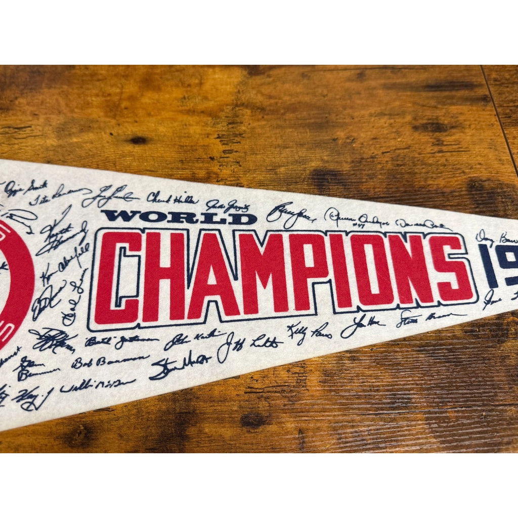 Vintage 1982 MLB St. Louis Cardinals World Champions pennant
