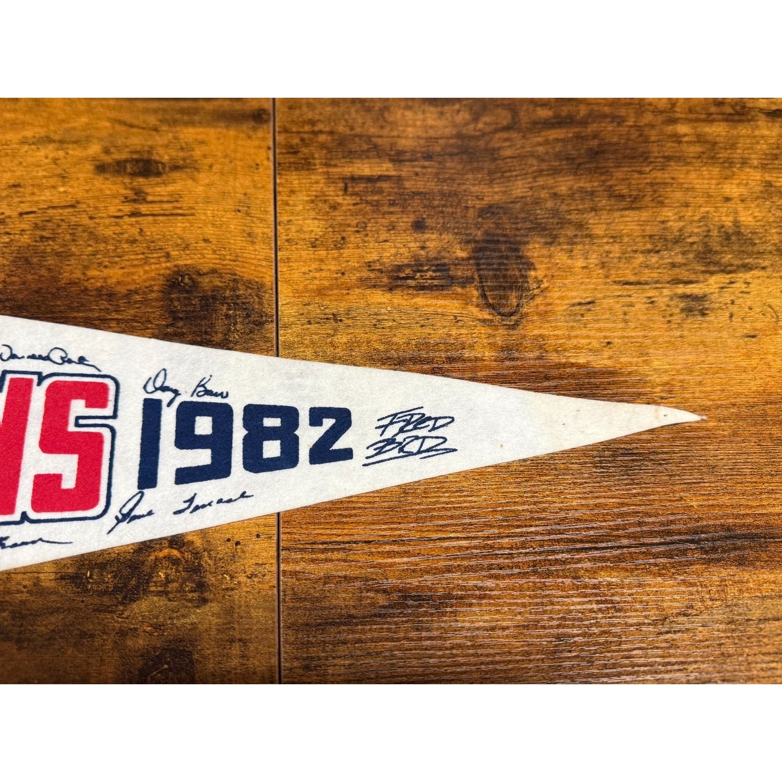Vintage 1982 MLB St. Louis Cardinals World Champions pennant