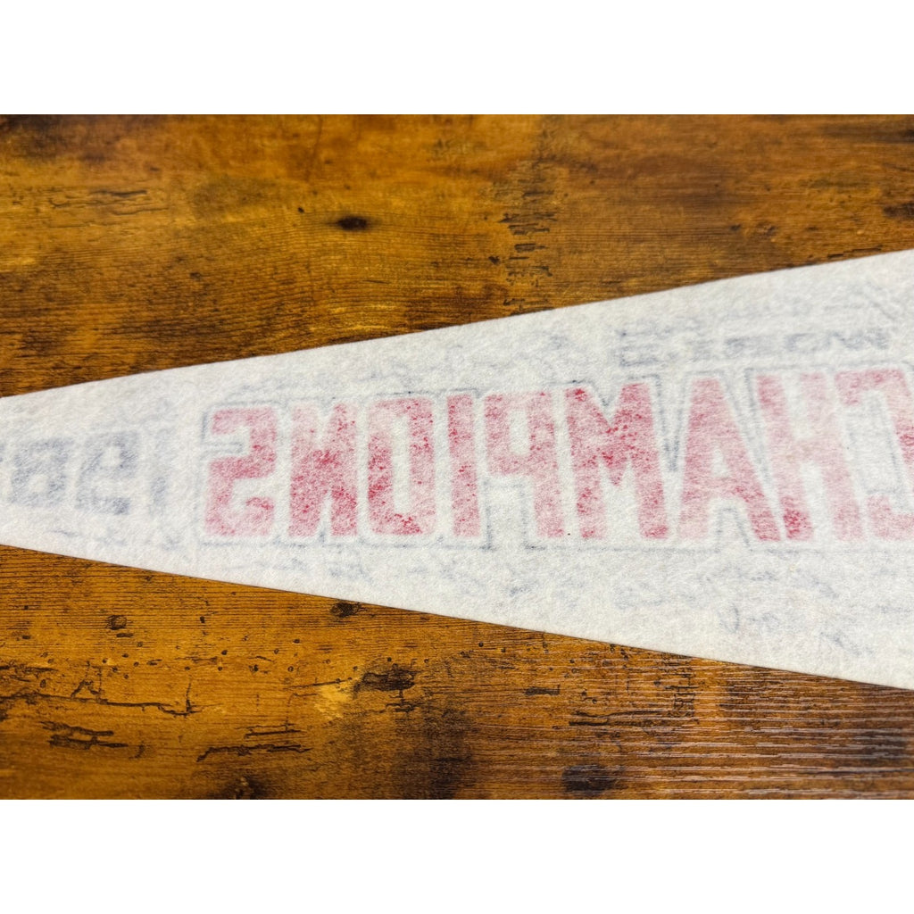 Vintage 1982 MLB St. Louis Cardinals World Champions pennant