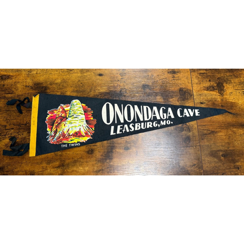 Vintage Onondaga Cave Leasburg, Missouri pennant