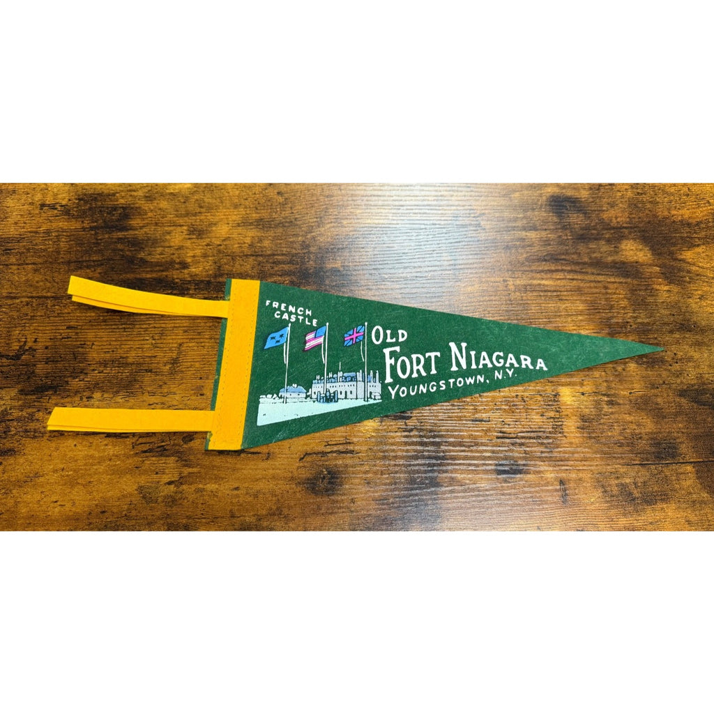 Vintage Old Fort Niagara Youngstown, N.Y. pennant