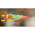 Vintage Weirs Beach Laconia N.H. Souvenir Felt Pennant 14.5 inches
