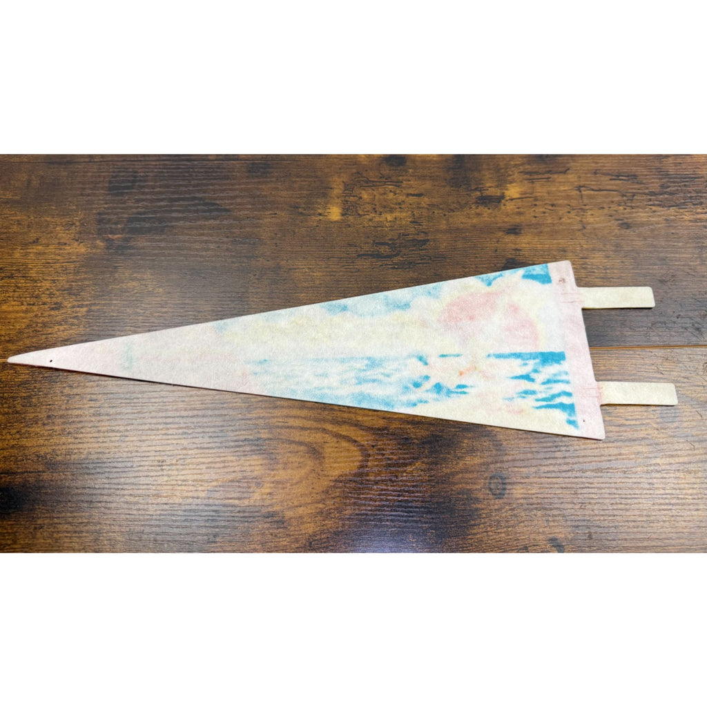Vintage Weirs Beach Laconia N.H. Souvenir Felt Pennant 14.5 inches