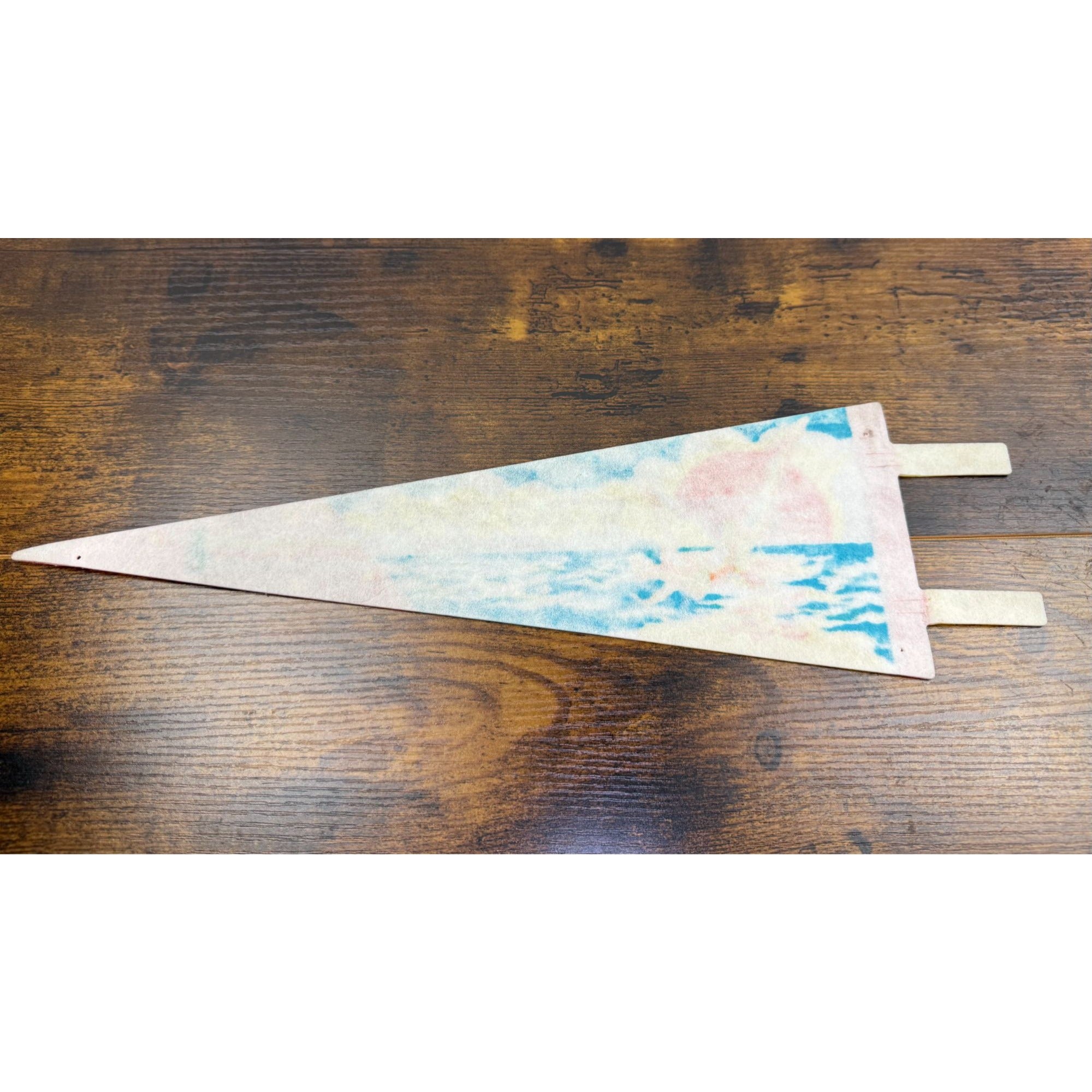 Vintage Weirs Beach Laconia N.H. Souvenir Felt Pennant 14.5 inches