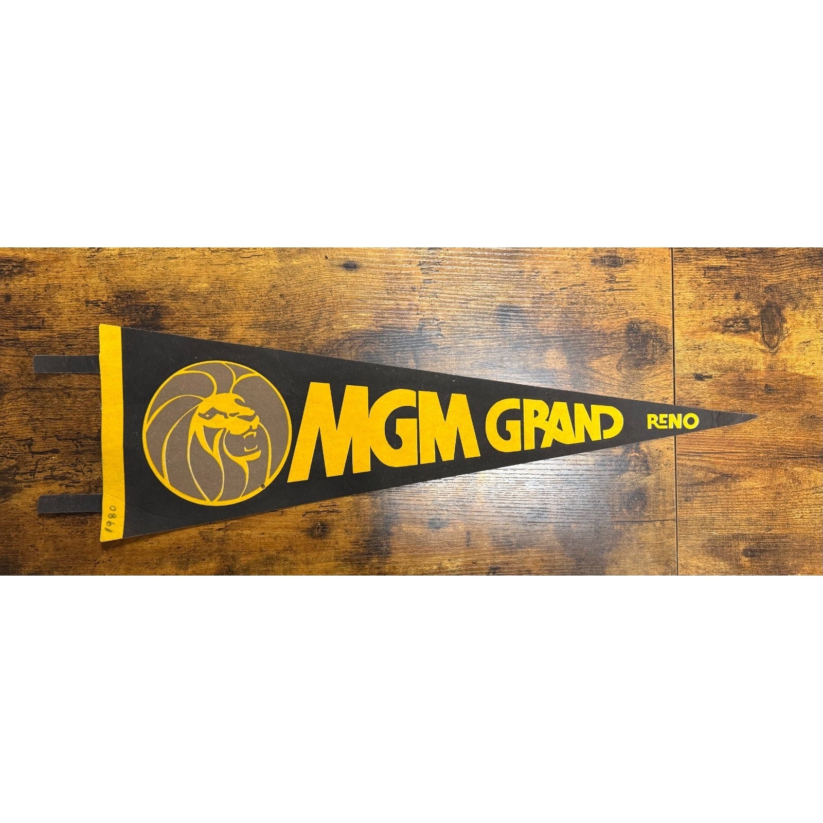 Vintage MGM Grand Reno pennant