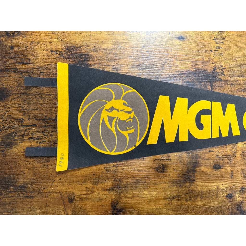 Vintage MGM Grand Reno pennant