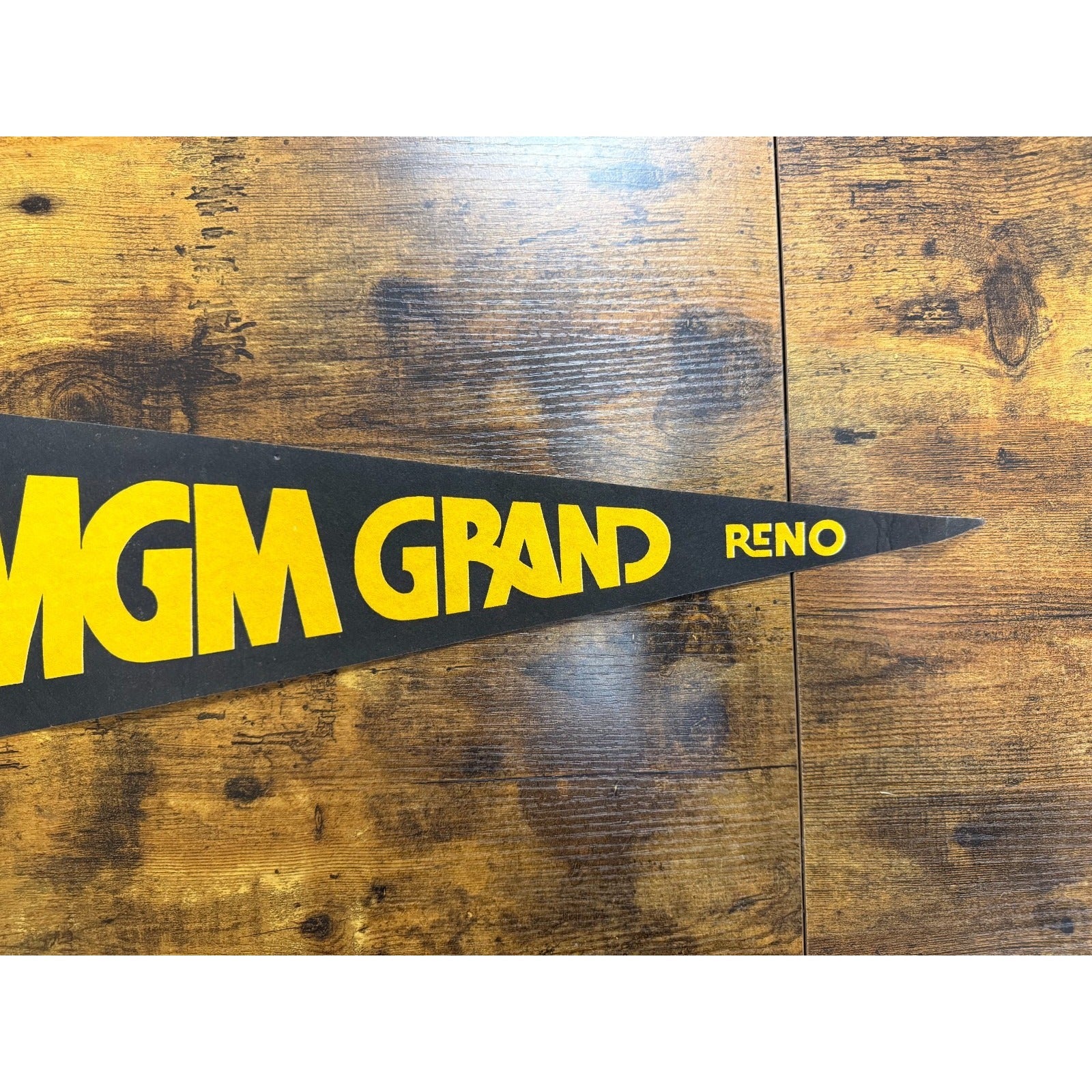 Vintage MGM Grand Reno pennant