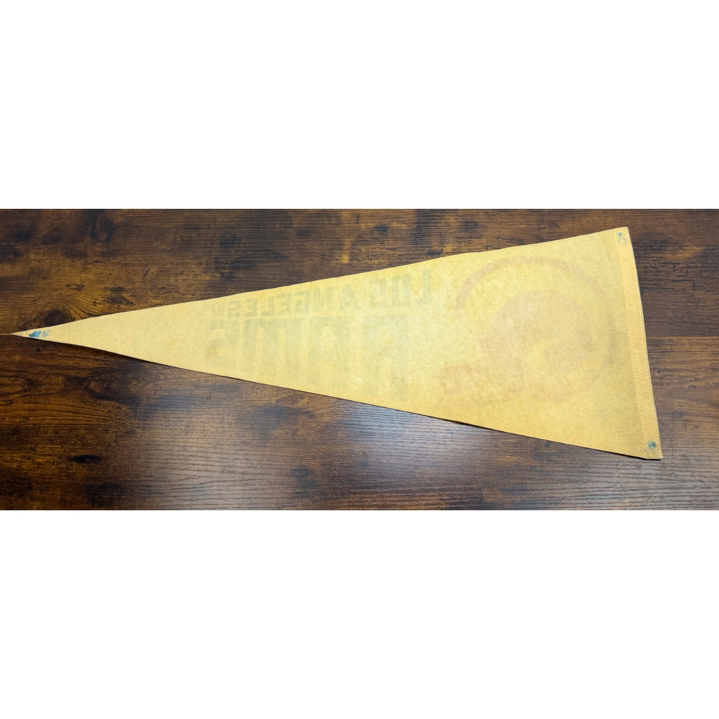Vintage Los Angeles Rams NFL Pennant With Helmet Graphic 30 inches