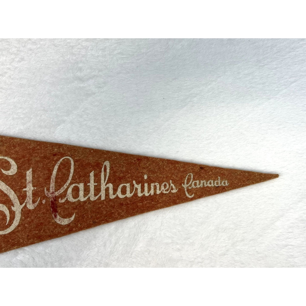 Vintage St. Catharines Canada pennant