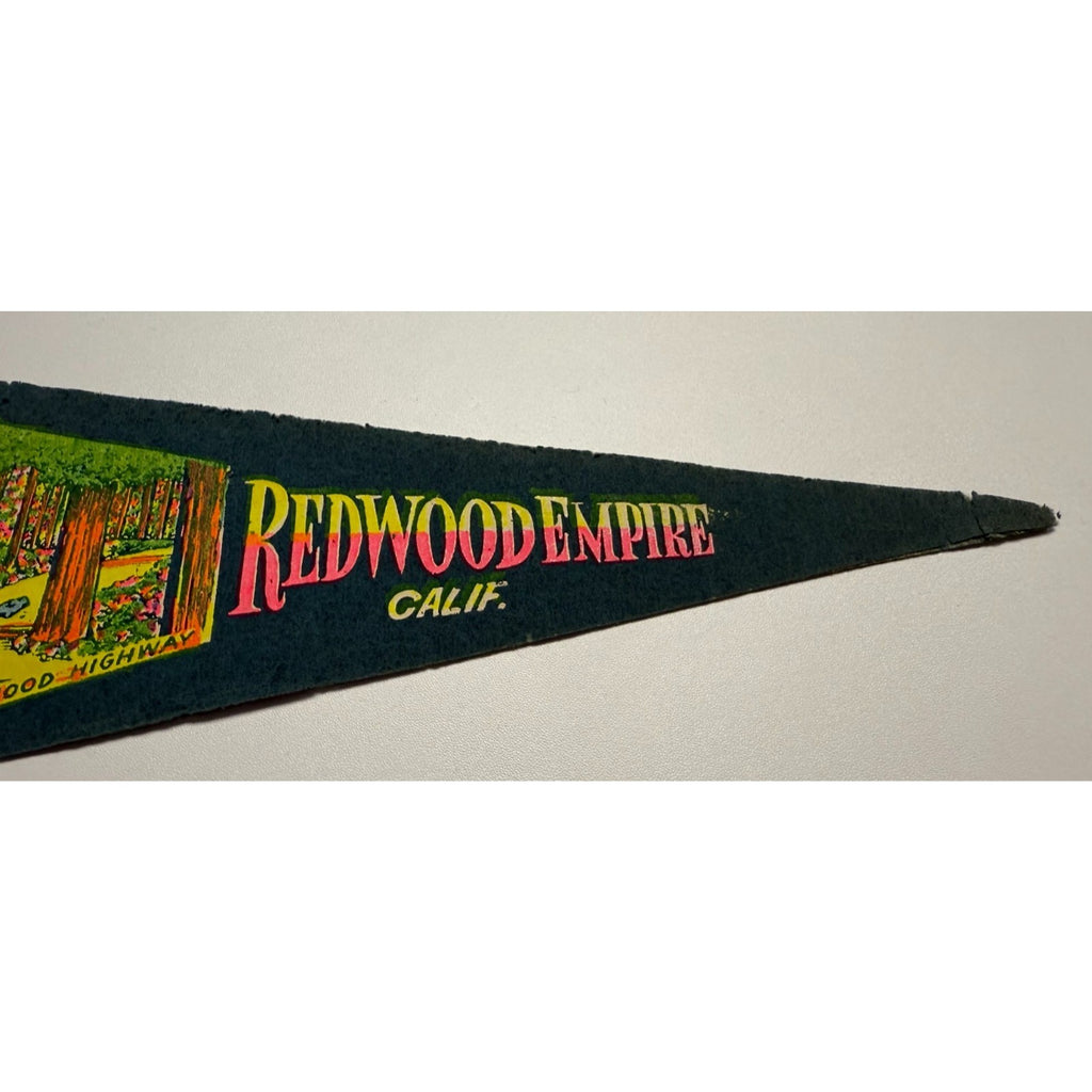 Vintage Redwood Empire California pennant