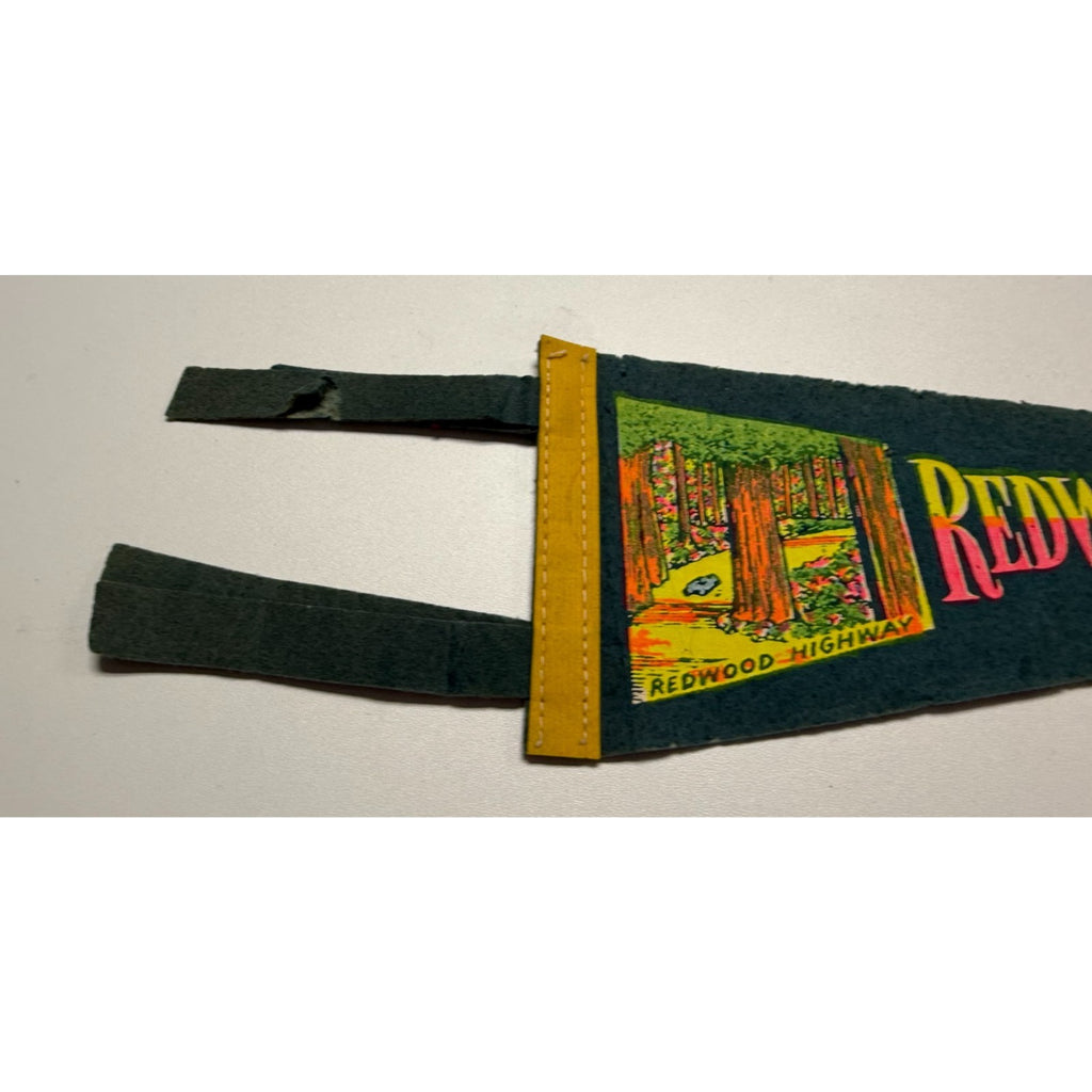 Vintage Redwood Empire California pennant